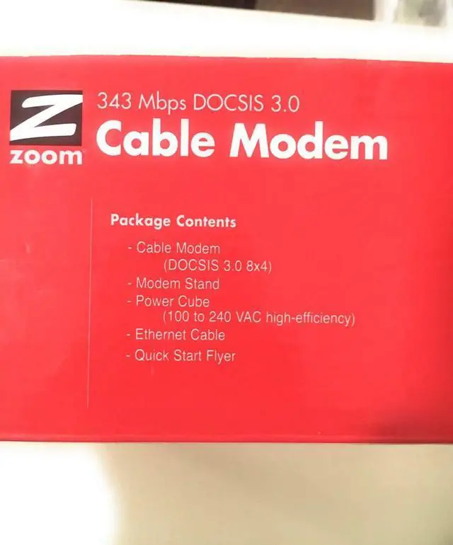 Alt view image 3 of 5 - Portable, Zoom 5341 DOCSIS 3.0 Cable Modem 5341J Consumer Electronic Gadget Shop