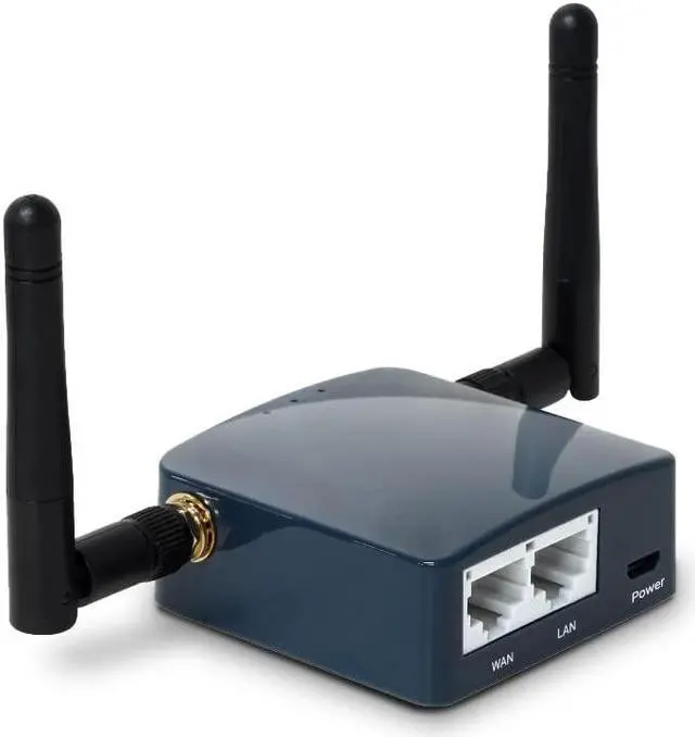 Main image of GL.iNet GL-AR300M16-Ext Portable Mini Travel Wireless Pocket Router - WiFi Router | OpenWrt | 2 x Ethernet Ports | OpenVPN/Wireguard VPN for Public & Hotel Wi-Fi | USB 2.0 Port | 2 x External Antennas
