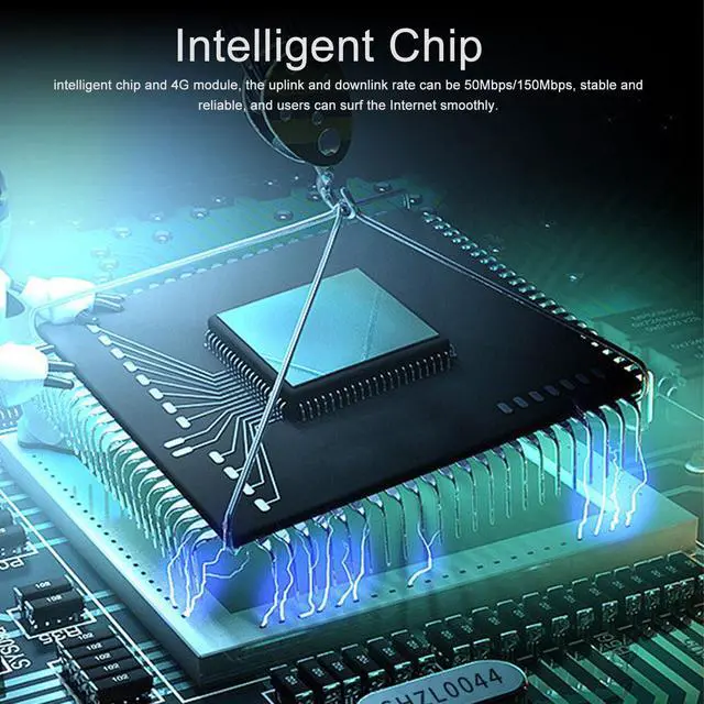 Alt view image 3 of 5 - 4G Router, MF920 4G Car On The Live Mobile Hotspot, Suppoting Plugging in Card, Portable Router Router for Desktop Computers, Monitors, Tablet, Mobile Phone