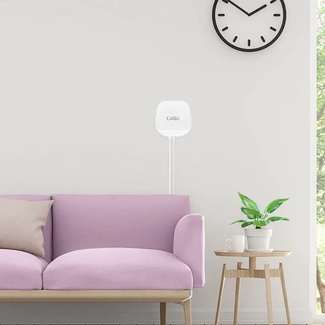 Alt view image 5 of 5 - Screwless Wall Mount for Eero Pro 6+ Tri-Band Mesh Wi-Fi Holder, No Tools Required, Easy to Install, No Drilling, Strong VHB Adhesive Mount (3)