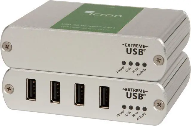 Main image of Icron Ranger 2304 4 Port USB 2.0 100 Meter Cat 5e Extender System