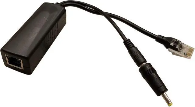 Main image of Mount Genie PoE Power Over Ethernet Splitter Adapter 15W Output for Voice Assistants (5-Pack)