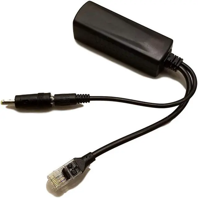 Alt view image 4 of 5 - Mount Genie PoE Power Over Ethernet Splitter Adapter 15W Output for Voice Assistants (5-Pack)