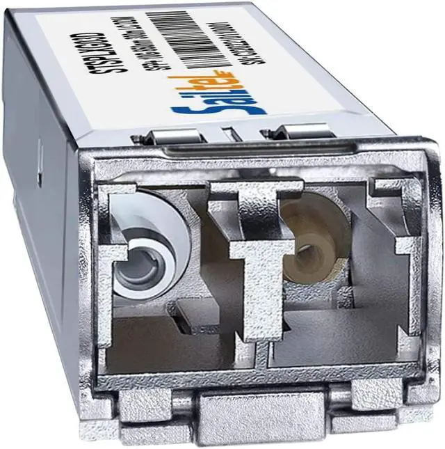 Alt view image 2 of 5 - 10GBase-SR SFP+ Transceiver, Gigabit Multimode SFP LC Duplex Transceiver,10G 850nm MMF, up to 300 Meters,Compatible with Cisco, Ubiquiti , Mikrotik,Netgear, Fortinet,D-Link,Linksys and More(10 Pack)