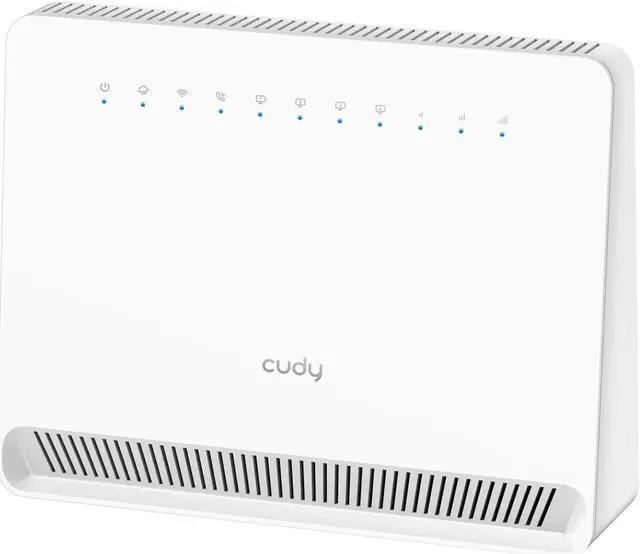 Main image of Cudy Unlocked 4G LTE Cat 6 Gigabit Modem Router with SIM Card Slot, 2 CA, AC1200 WiFi, SMA, OpenVPN, Wireguard, IPsec, VPN, LT700E
