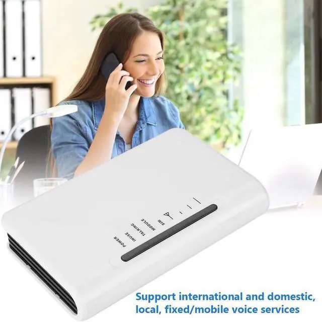 Alt view image 3 of 5 - Fixed Wireless Terminal, Fixed Terminal Quad-Band GSM 850/900/1800/1900MHz Alarm for Home(US Plug)