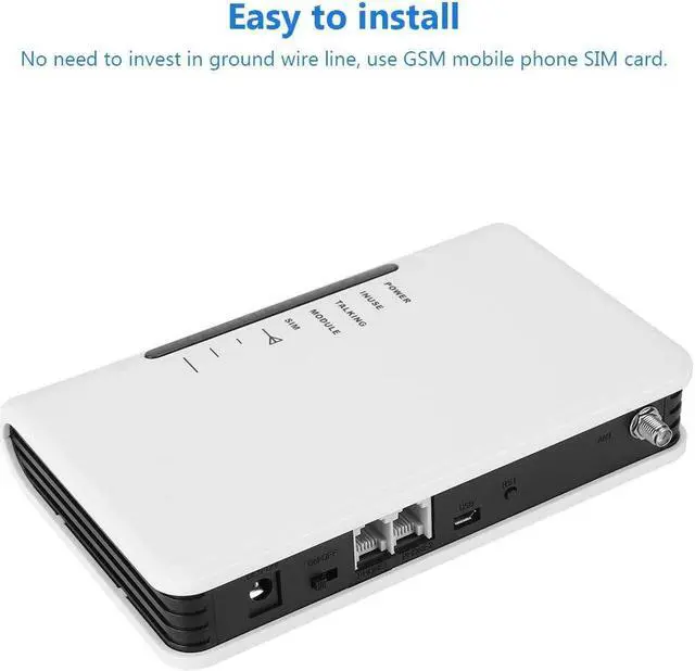 Alt view image 5 of 5 - Fixed Wireless Terminal, Fixed Terminal Quad-Band GSM 850/900/1800/1900MHz Alarm for Home(US Plug)
