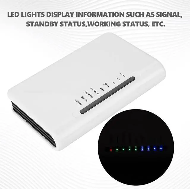 Alt view image 4 of 5 - Fixed Wireless Terminal, Fixed Terminal Quad-Band GSM 850/900/1800/1900MHz Alarm for Home(US Plug)