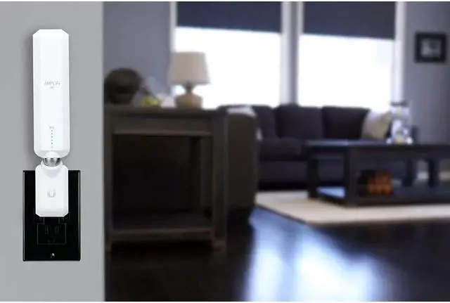 Alt view image 4 of 5 - AmpliFi HD WiFi MeshPoint by Ubiquiti Labs, Seamless Whole Home Wireless Internet Coverage, Replace WiFi Range Extenders, Expand Mesh WiFi System, Add to AmpliFi Router or Third Party Routers