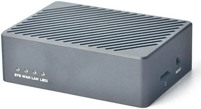 Alt view image 4 of 5 - Nanopi R6C Mini Wireless WiFi Router OpenWRT with PCle Gbps Ethernet LPDDR4X 8GB RAM RK3588S Soc 6Tops NPU Mali-G610 GPU for NAS Smart IoT Gateway Support Ubuntu Debian (with CNC Metal Case)