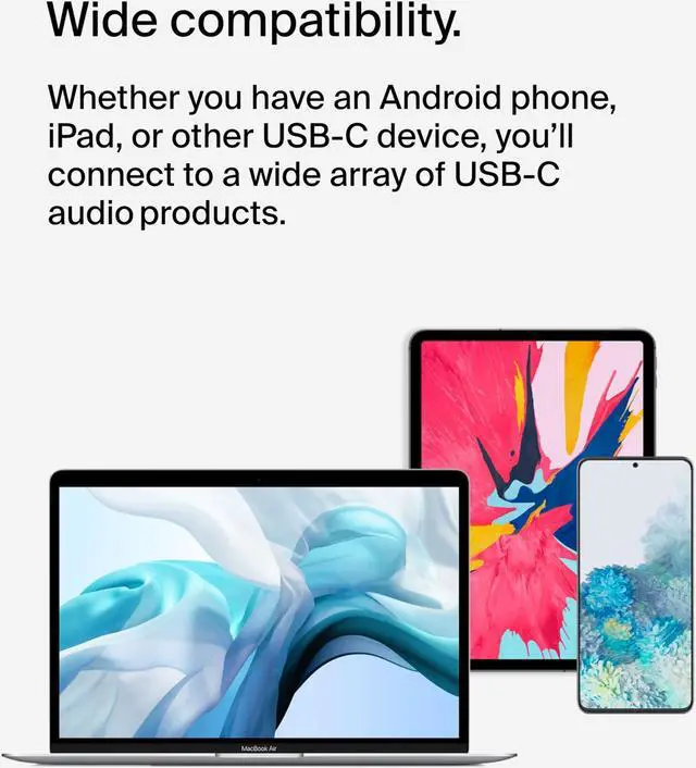 Alt view image 5 of 5 - Belkin RockStar(tm) 3.5mm Audio with USB-C Charge Adaptor Included, USB-C Audio Adaptor Compatible with iPad Pro, Galaxy, Note, Google Pixel, LG G6, Sony Xperia, OnePlus and More - Black