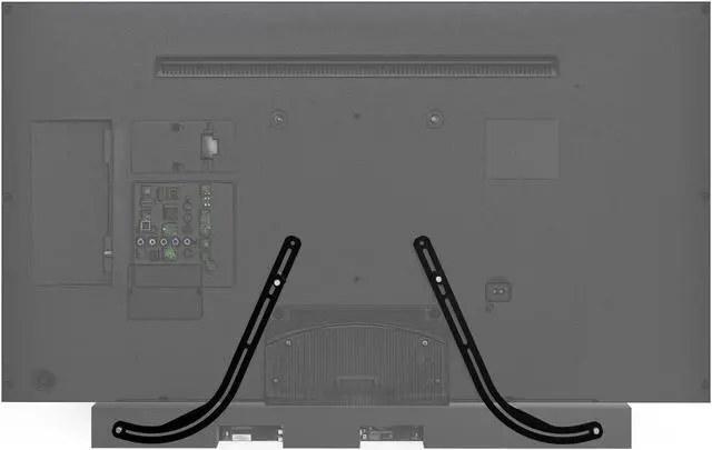 Alt view image 5 of 5 - Kanto SB100 Universal Sound Bar Mount | Black