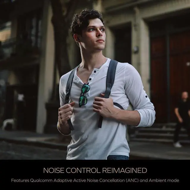 Alt view image 4 of 5 - Creative Aurvana Ace 2 with xMEMS Driver, Lightweight True Wireless in-Ears with Bluetooth LE Audio, aptX Lossless, aptX Adaptive, Adaptive ANC, Ambient Mode, Up to 24 Hours Battery Life, Built-in Mic
