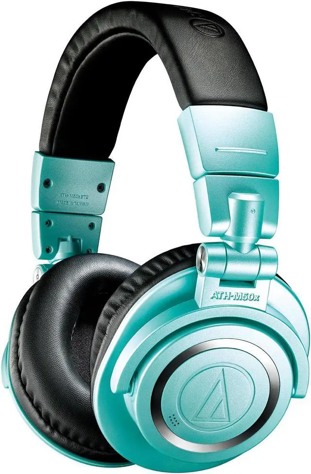 Main image of Audio-Technica ATH-M50xBT2IB Wireless Over-Ear Headphones, Ice Blue