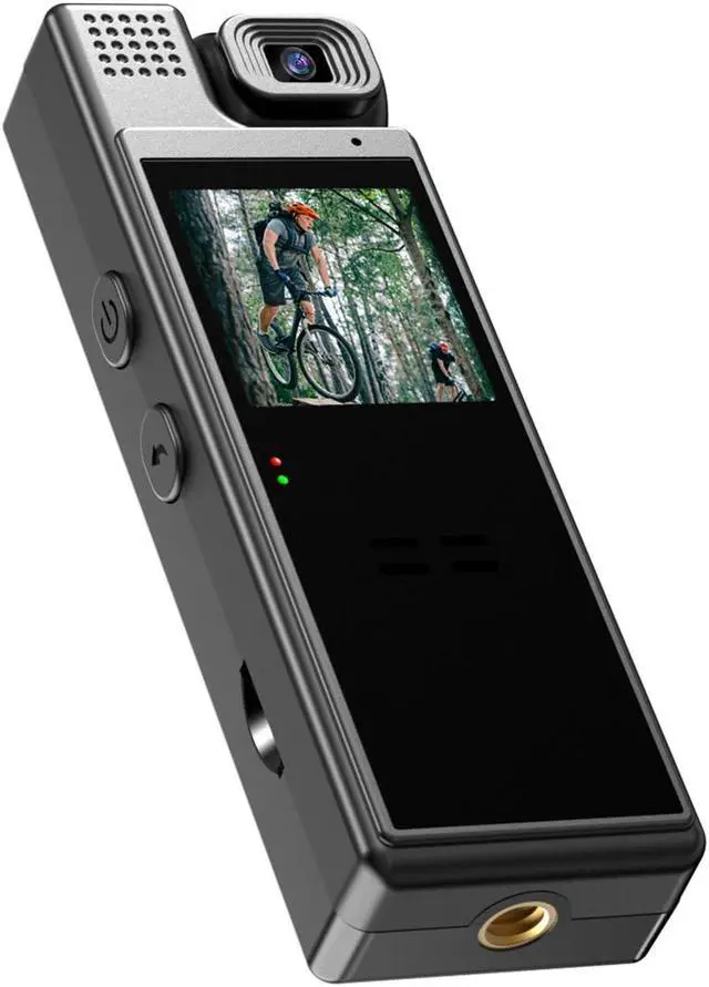 Main image of Andoer 4K UHD Mini Body Camera with Audio and Video Recording 180°Lens Rotatable 6 Hour Battery Life Video Camera with 1.3in TFT Screen Night Vision Motion Detection for Daily Record Service