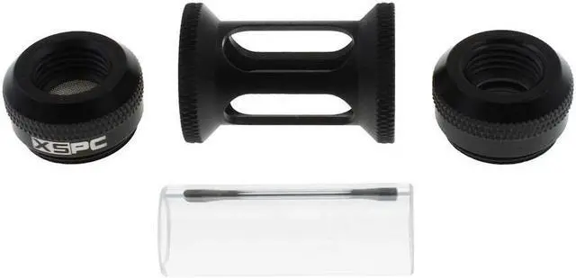 Alt view image 3 of 4 - XSPC G1/4" Inline Filter, Matte Black