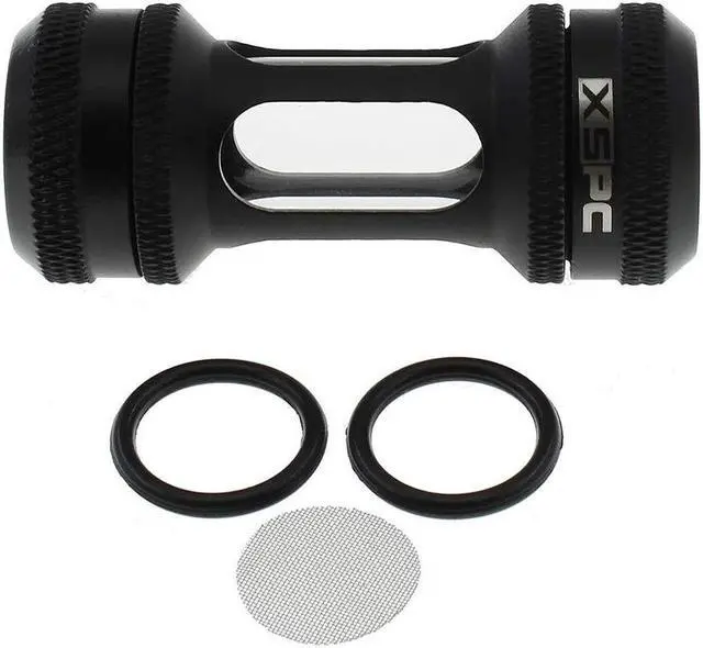 Main image of XSPC G1/4" Inline Filter, Matte Black