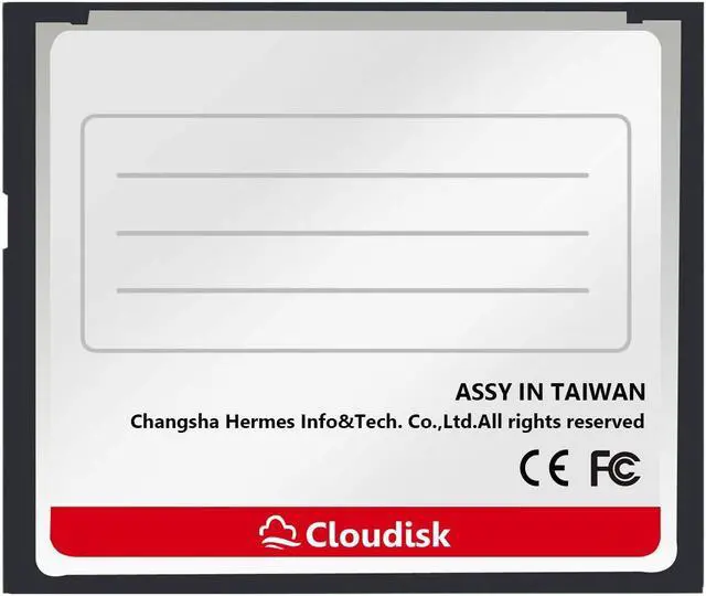 Alt view image 4 of 5 - Cloudisk Pack of 2 Compact Flash Card 8GB 133X CF 2.0 Card Performance for DSLR Camera, Vintage Digital Camera and Industry Equipment (8 GB)