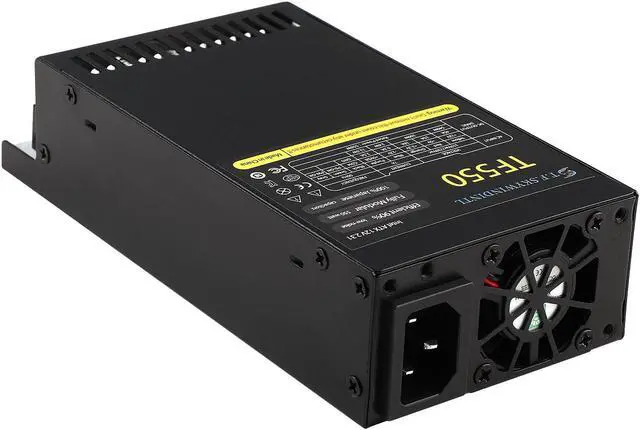 Alt view image 5 of 5 - Flex ATX 550W Power Supply Fully Modular PSU Full Voltage 110/220V AC Full Power for POS AIO System Desktop Gaming Server Small Form Factor Mini ITX Computer Power Supplies (TF550B)