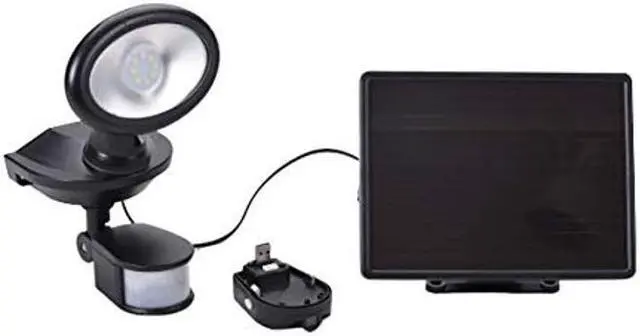 Alt view image 3 of 4 - Maxsa 44643-CAM-BK Solar Security Video Camera and Spotlight-Black