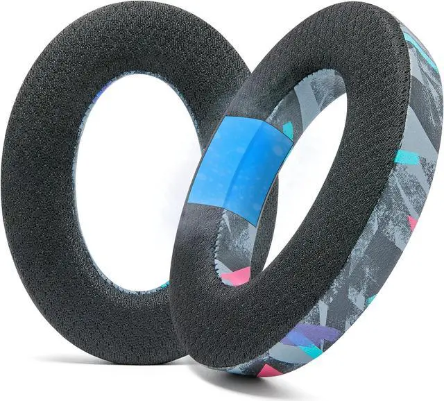 Main image of WC Freeze PC38X - Cooling Gel Earpads for Sennheiser PC38X / PC37X / HD599 / HD598/ HD560S / Game ONE & More, Made by Wicked Cushions - Elevate Comfort, Durability, & Sound | 90's Black