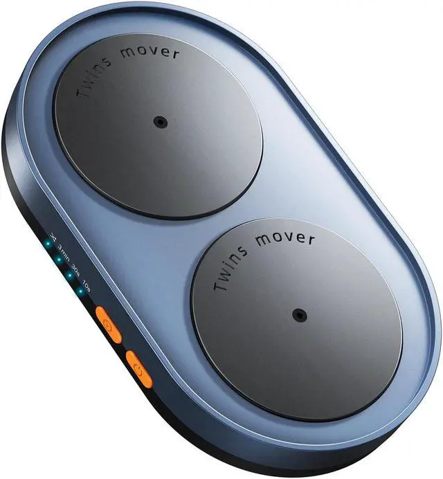 Main image of Vaydeer Dual Turntable Mouse Mover, Turbo 3 Mouse Jiggler with Adjustable Intervals, ON/Off Switch, Undetectable & Noiseless Mouse Shaker Simulate Realistic Mouse Movement for Secure Computer Activity