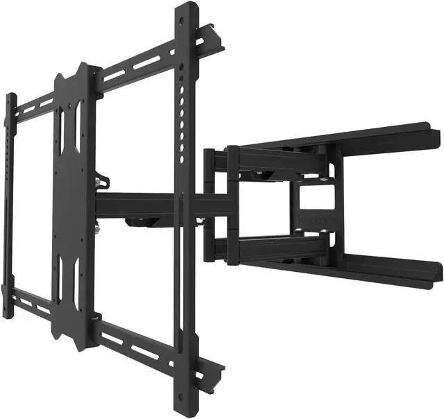 Main image of Kanto PDX650SG Stainless Steel Outdoor Full Motion TV Mount for 37" to 75" TVs Up to 125 lb | Stainless Steel Arms | Integrated Cable Management | Low Profiles | 21.7" Extension | Black