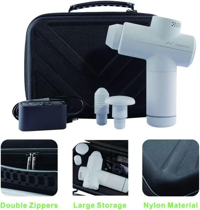 Alt view image 4 of 5 - Carrying Case Compatible with Hypervolt Go 2 Hard Shell Travel Storage Organizer Bag for Hypervolt GO and Accessories
