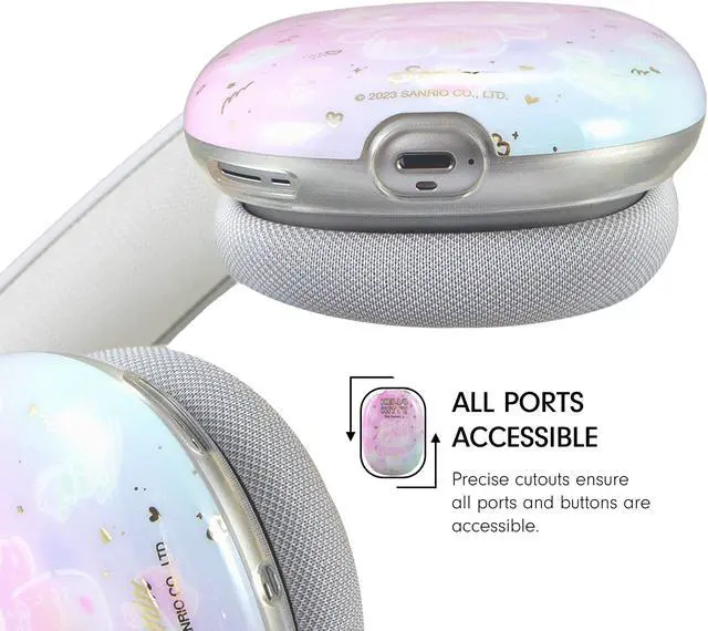 Alt view image 5 of 5 - Sonix x Sanrio Protective Case Cover for AirPods Max Headphones | TPU Cover Case | Hello Kitty 50th Anniversary