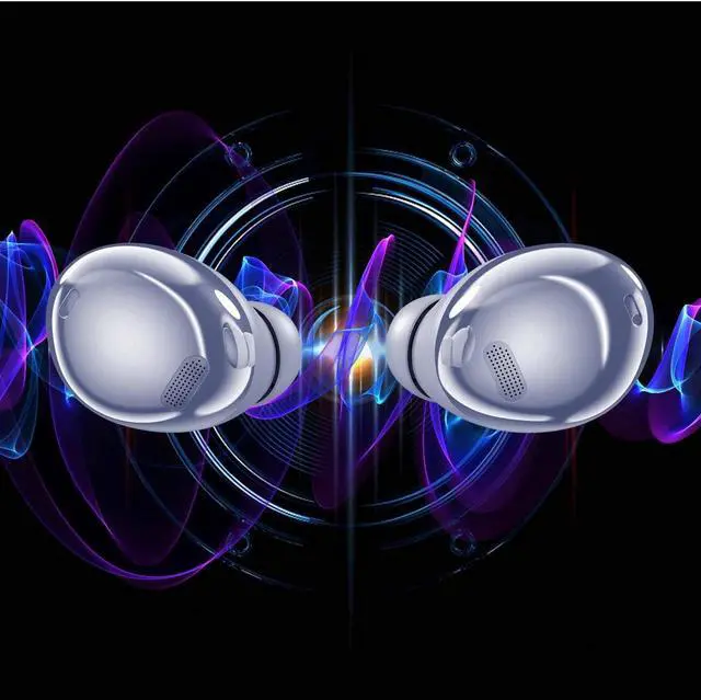 Alt view image 2 of 5 - UrbanX Street Buds Pro Bluetooth Earbuds for Motorola Moto G Stylus 5G True Wireless, Noise Isolation, Charging Case, Quality Sound, Water Resistant (US Version) - Amethyst Purple