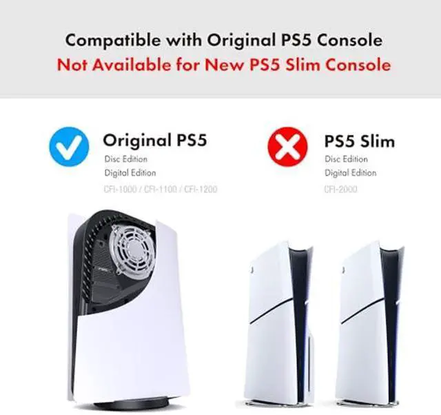 Alt view image 2 of 5 - ineo PS5 Dust-Proof Heatsink, M.2 NVME SSD Heatsink for PS5 (not for PS5 Slim) Internal PCIe M.2 NVMe Gaming SSD, Magnesium Aluminum Alloy Designed with Pure Copper Strip [M24]