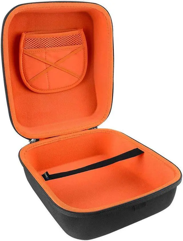 Alt view image 2 of 5 - Geekria Shield Headphones Case Compatible with Audio-Technica ATH-R30x, ATH-R50x, ATH-AD900X, ATH-AD500X, ATH-R70X, Replacement Hard Shell Travel Carrying Bag with Cable Storage (Black)