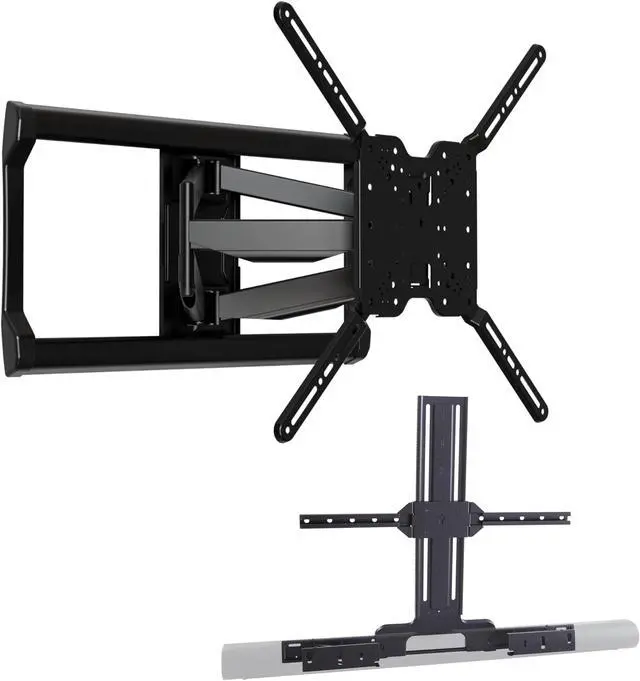 Main image of SANUS Full Motion TV Mount for Screens Up to 90" w/Sonos Arc Soundbar Mount