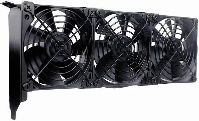 Main image of GDSTIME Graphic Card Fans, PCI Slot 3 x 90mm 92mm Fans, Graphics Card Cooler, Video Card VGA Cooler