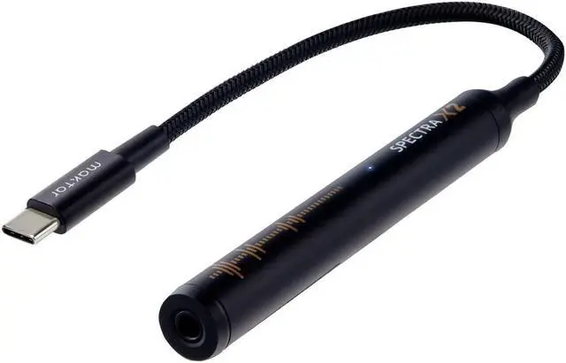 Main image of Maktar Spectra X2 Portable DAC & Headphone Amp: High Resolution 32bit / 384kHz DAC for iPhone 15, USB-C DAC Devices, & PC