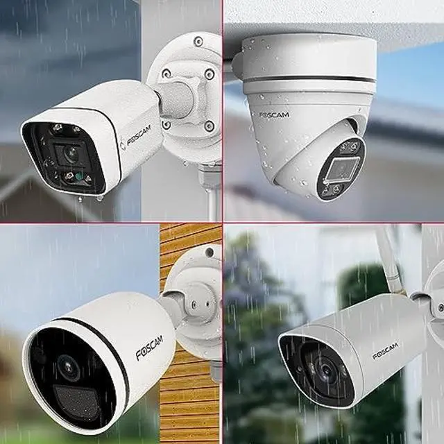 Alt view image 5 of 5 - FOSCAM FABV5 Waterproof Junction Box for V5EP V8EP T5EP T8EP V5P V4EC Poe/WiFi IP Surveillance Camera, Round