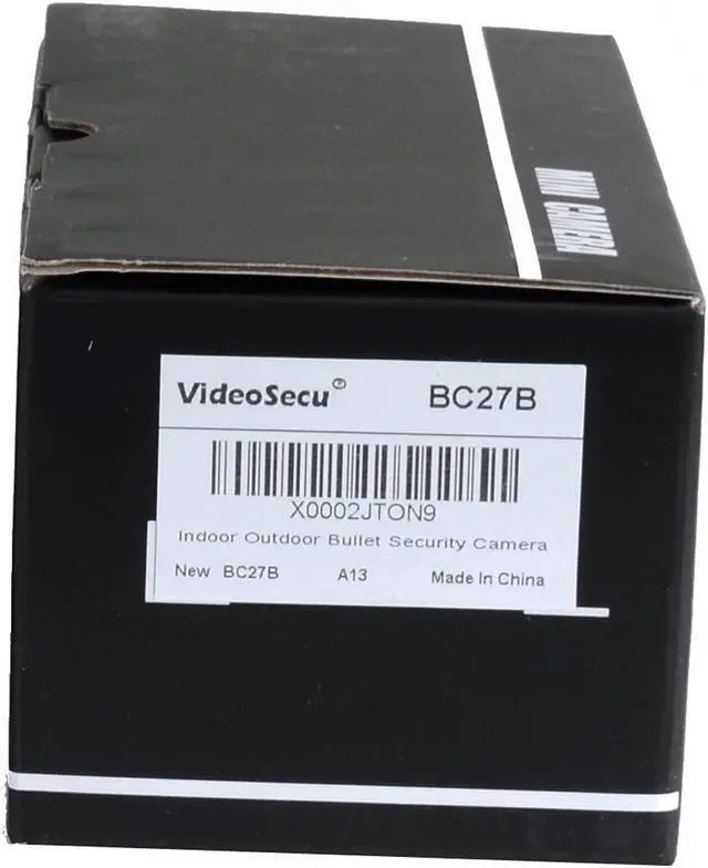 Alt view image 4 of 4 - VideoSecu Indoor Outdoor Bullet Security Camera Built-in CCD Weatherproof 3.6mm Wide View Angle Lens Camera for CCTV DVR Home Surveillance System 1CN