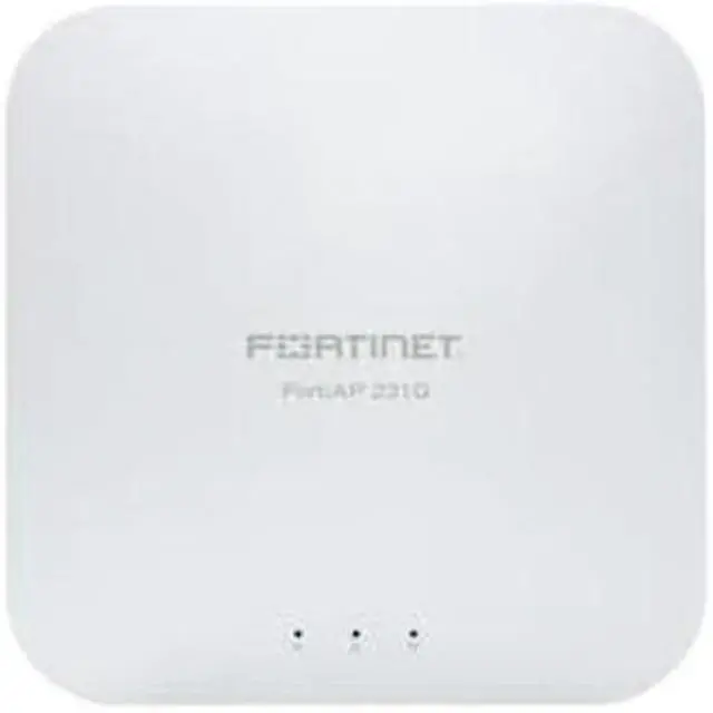 Main image of Fortinet FortiAP 231G | 2x2 Wi-Fi 6E, Indoor Access Point - Tri radio, Internal antenna, 1 x 2.5GE & 1 x GE RJ45 ports (FAP-231G-A)