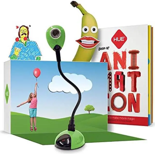 Alt view image 3 of 5 - HUE Animation Studio: Complete Stop Motion Kit (Camera, Software, Book) for Windows/macOS (Green) with Carry Case