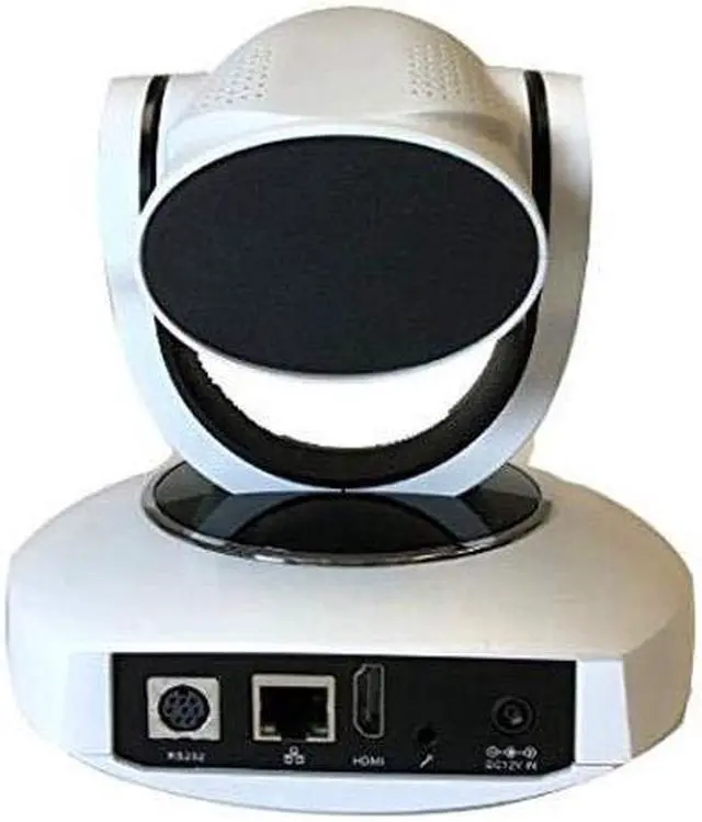 Alt view image 3 of 3 - AVIPAS AV-1081W 10x Full HD HDMI PTZ Camera with IP Live Streaming - White