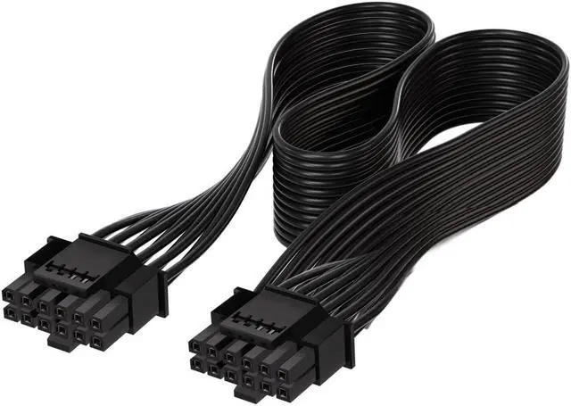 Main image of CY ATX3.0 PCI-E 5.0 Power Modular 12VHPWR Cable 16Pin to 16Pin for 3080 3090TI 4080 4090 PSU 12+4Pin Graphics Card