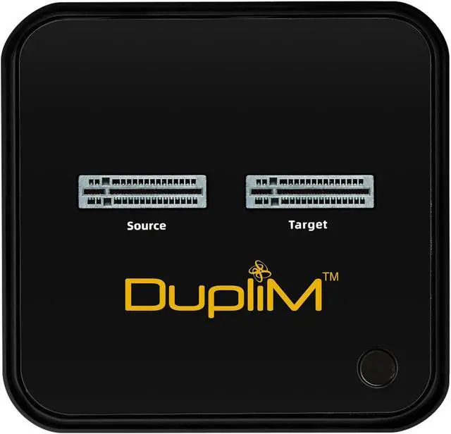 Alt view image 4 of 5 - DupliM 1 to 1 M.2 NVMe Drive Duplicator PCIe Solid State Drive SSD Cloner Stand-Alone Burner Copier