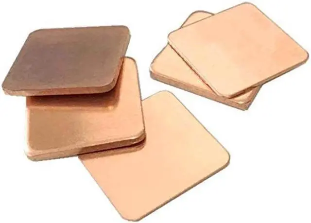 Alt view image 3 of 5 - Easycargo 100pcs 12 Sizes 15mm Copper Pad Shim Thermal Kit - Low Profile Copper Plate Cooler for PC Laptop Chips