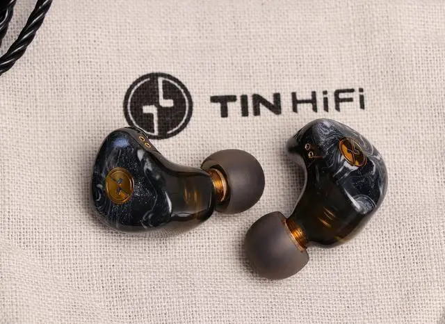 Alt view image 4 of 5 - Linsoul TINHIFI T3 Plus 10mm LCP Diaphragm Hi-Fi in-Ear Earphone TIN HiFi T2/T2 Pro Orginal Memory Foam Eartips, 3 Pairs