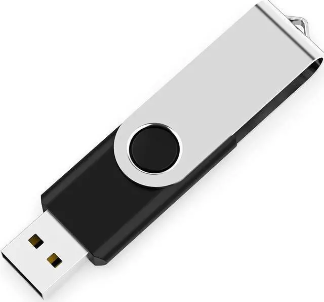 Alt view image 4 of 5 - 10 Pack 16GB USB Flash Drive Bulk Pack, Bulk USB 2.0 Flash Drives Thumb Drive Swivel Memory Stick Jump Drive Pen Drive Zip Drive
