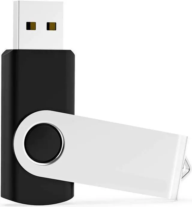 Alt view image 5 of 5 - 10 Pack 16GB USB Flash Drive Bulk Pack, Bulk USB 2.0 Flash Drives Thumb Drive Swivel Memory Stick Jump Drive Pen Drive Zip Drive