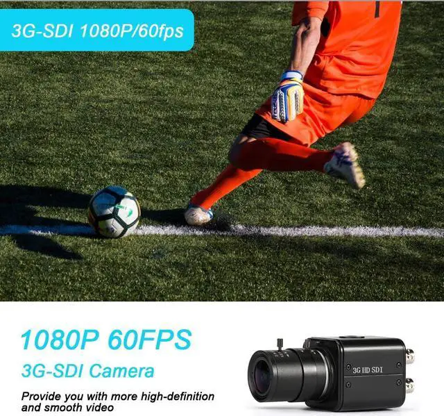 Alt view image 5 of 5 - SDTNOVA 3G-SDI HD Camera 1080@60/50/30/25P,1080@60/50i Digital CCTV Security Camera,1/2.8" High Sensitivity CMOS 2.8-12mm Manual Varifocal 3MP LensDC12V Adapter Free Click Below Extra Saving