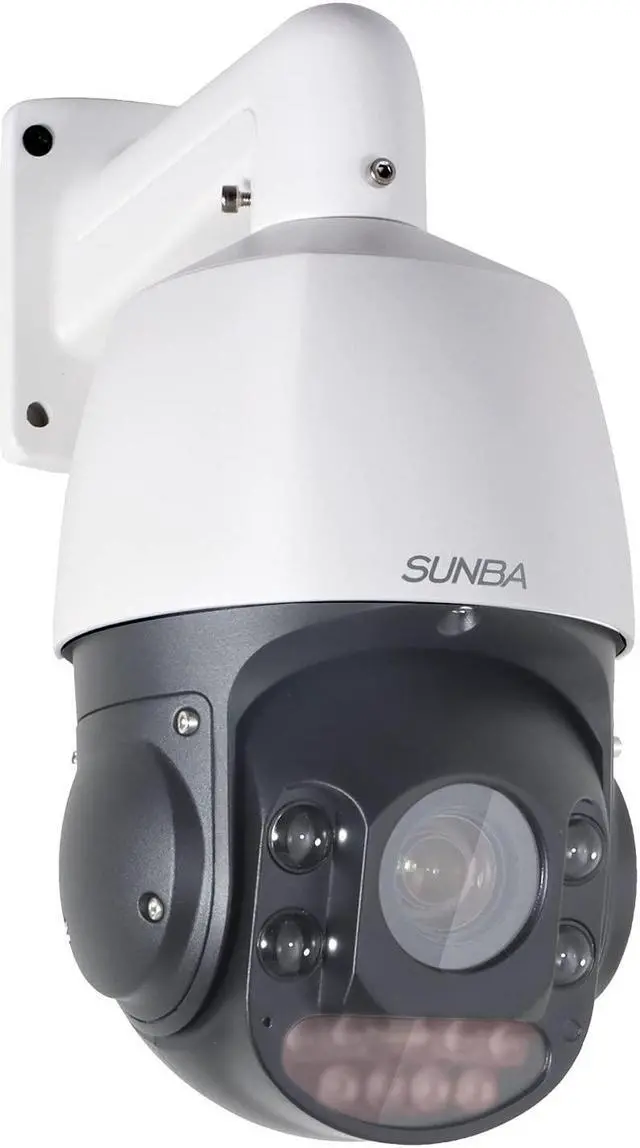 Main image of SUNBA 5MP IP PoE+ PTZ Camera Outdoor, 20x Optical Zoom, Two-Way Audio, 2.4G WiFi Camera, Motion & Human-Shape Detection, 24x7 Automatic Patrol, up to 328ft Night Vision (405-D20X ECO Edition)