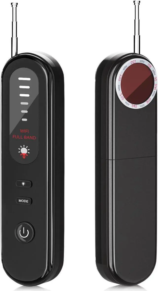 Main image of Hidden Camera Detectors Anti Spy Camera Detector Bug Detector Camera Detector Spy Camera Finder RF Detector Signal Scanner Listening Devices Finder for Hotel, Home, Bathroom, Office, Car, Travel