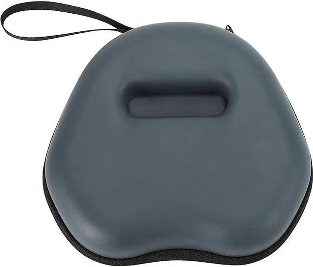 Alt view image 3 of 5 - SaharaCase Travel Carry Case for Apple AirPods Max [Shockproof Bumper] Rugged Protection Anti-Slip Grip (Gray)